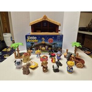 Fisher-Price Little People Nativity Set Christmas Story Complete